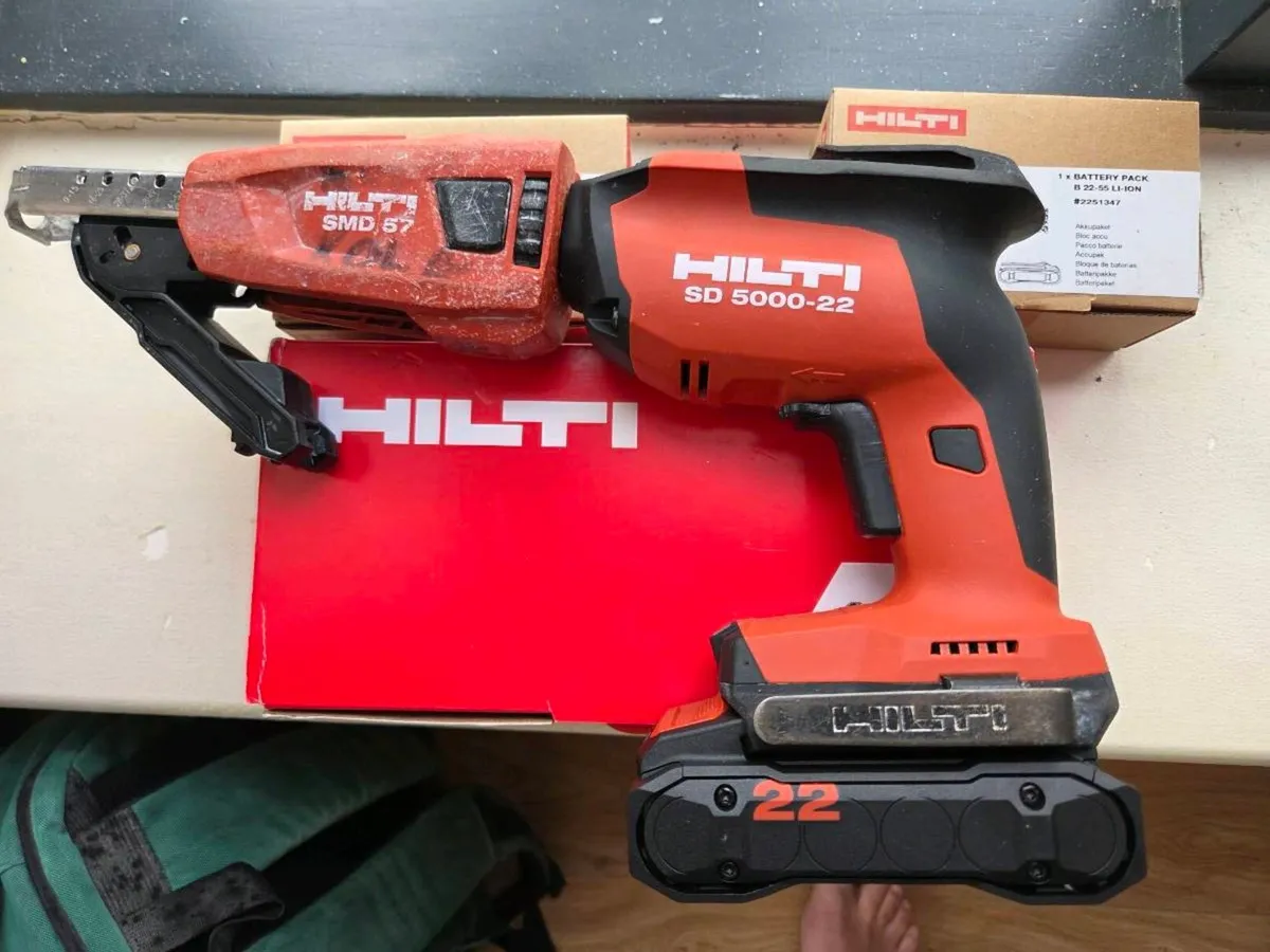 HILTI SD 5000 -22 DRYWALL  SCREWDRIVER - Image 2