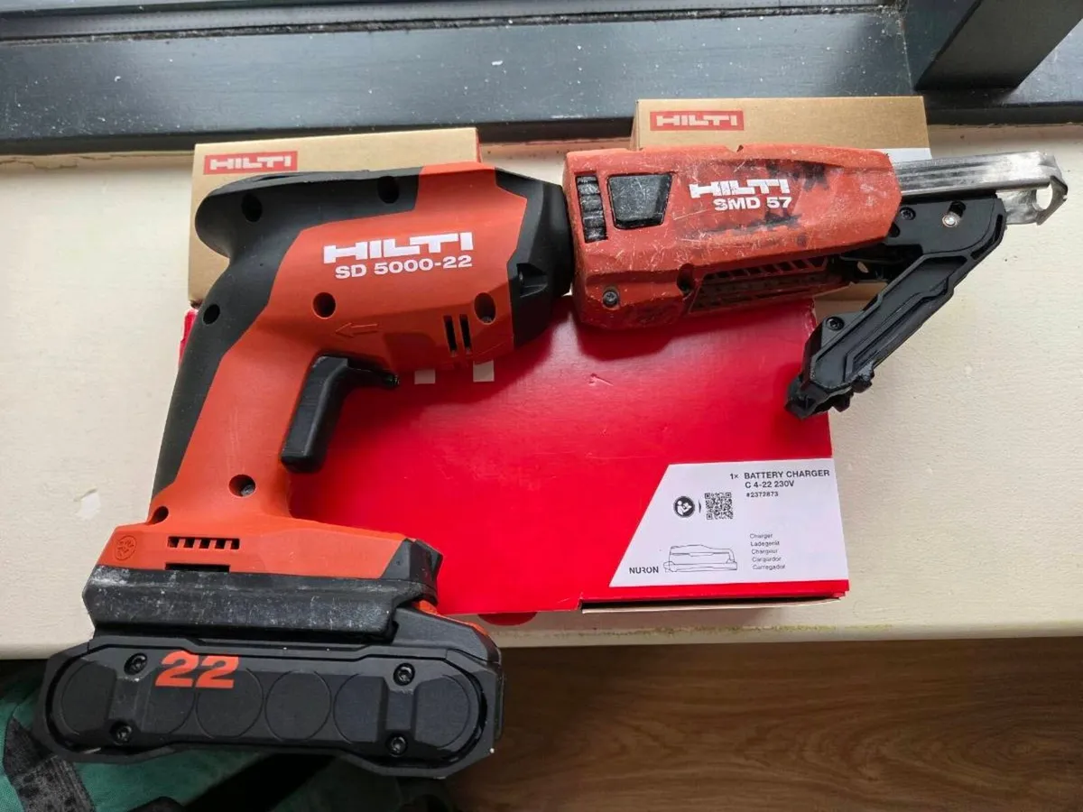 HILTI SD 5000 -22 DRYWALL  SCREWDRIVER - Image 3