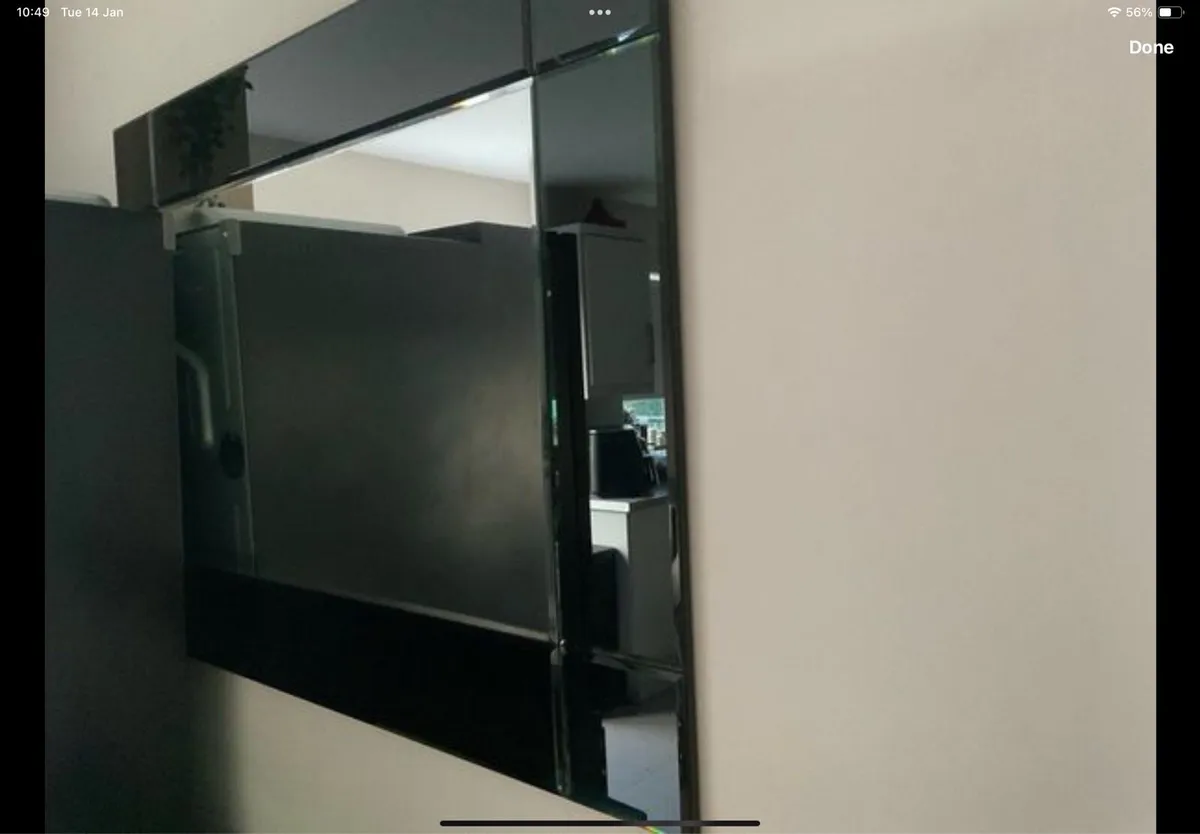 Cabinet with matching mirror - Image 3