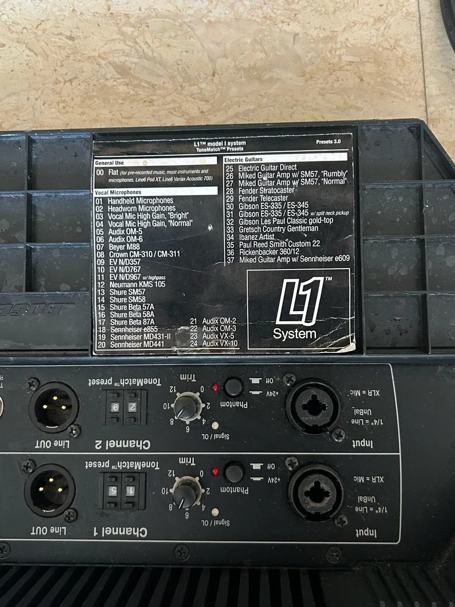 Bose L1 P. A. System - Image 3