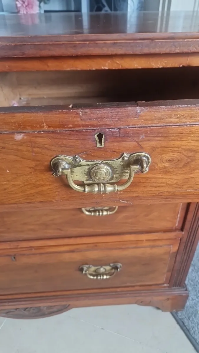 Victorian/Eastlake-style chest of drawe - Image 4