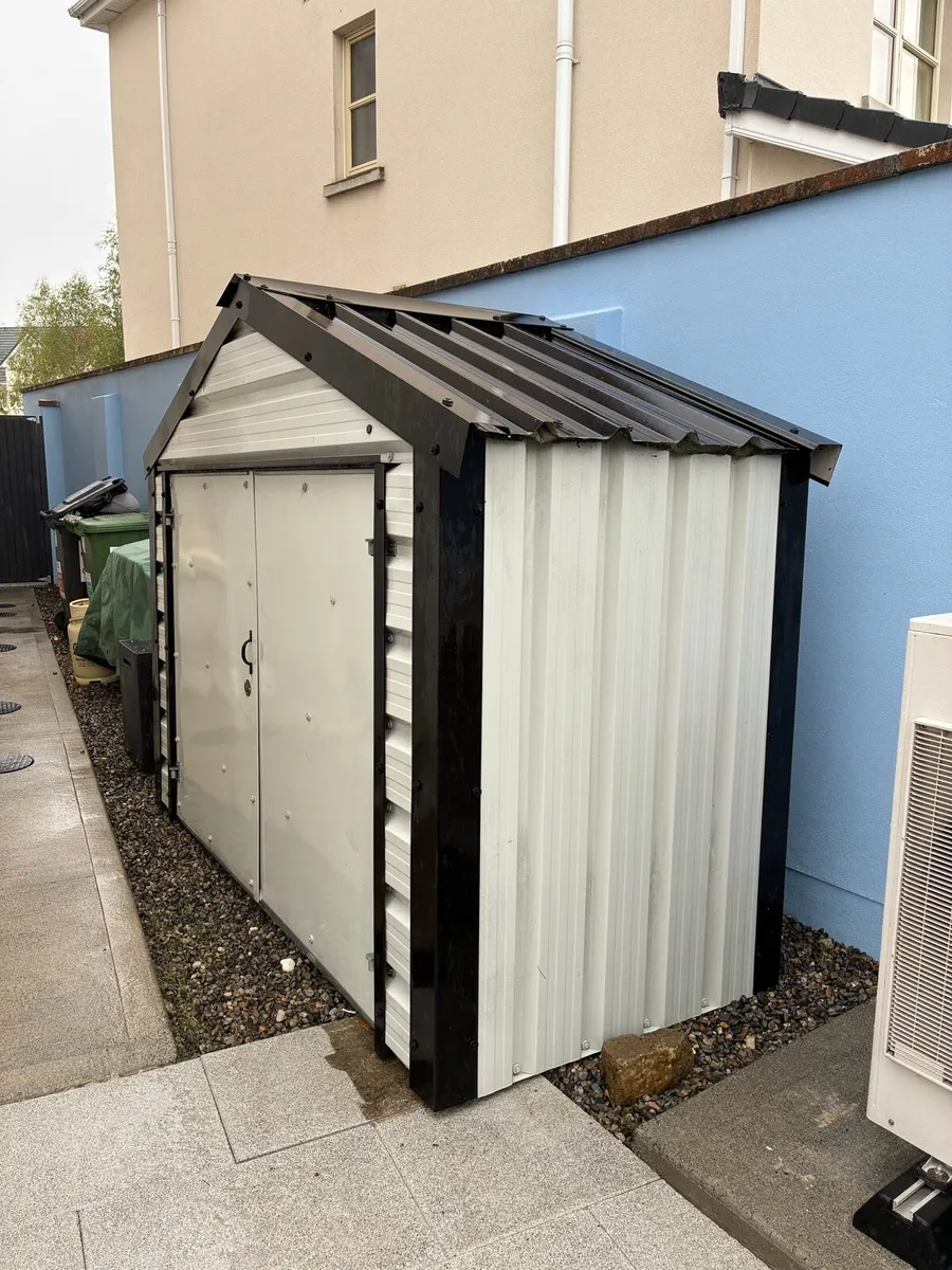 Adman Steel Shed 8’ Ministore - Image 3
