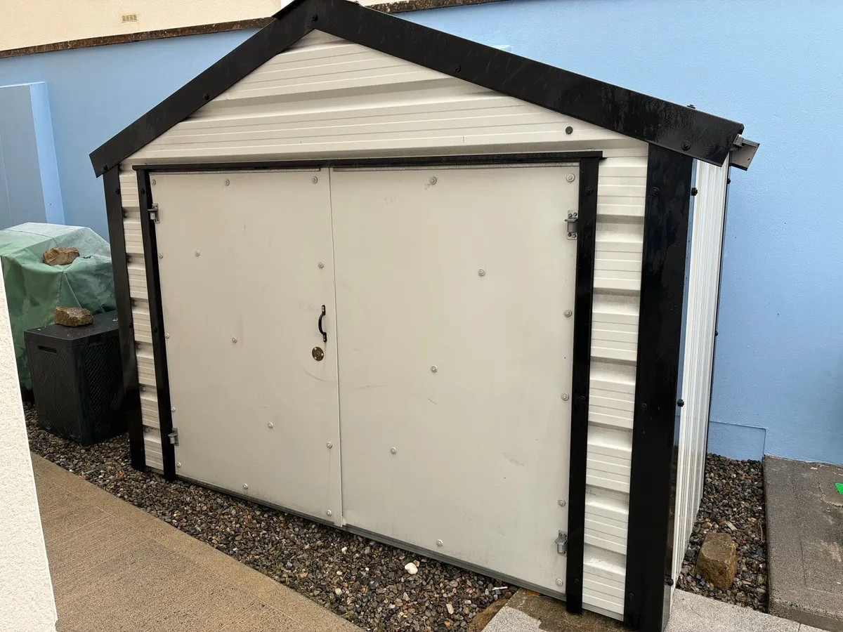 Adman Steel Shed 8’ Ministore - Image 1
