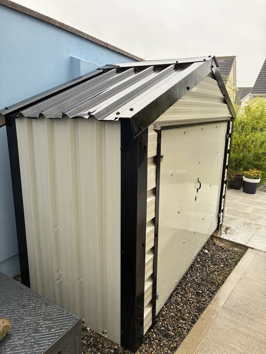 Adman Steel Shed 8’ Ministore - Image 2