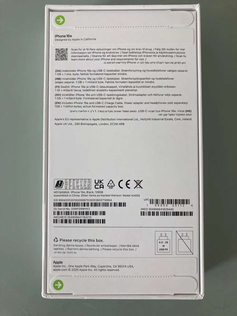 Apple iPhone 16 - Brand New - Unopened - Image 2