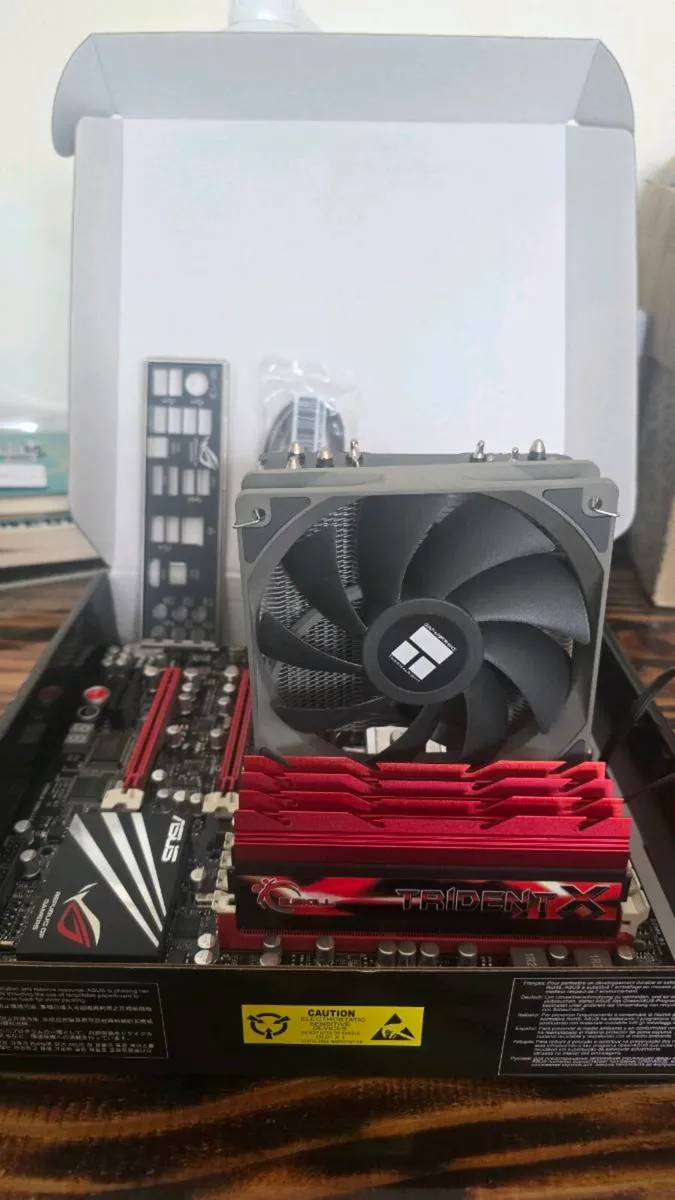 Asus Motherboard + i7 cpu + Cooler + 16gb RAM - Image 2
