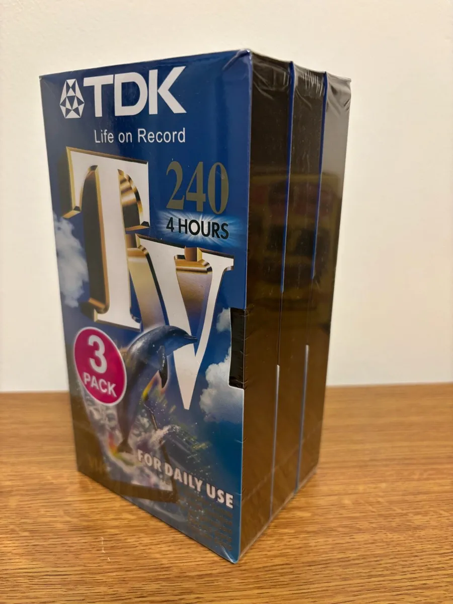 New Blank VHS Cassette Tapes - Image 1