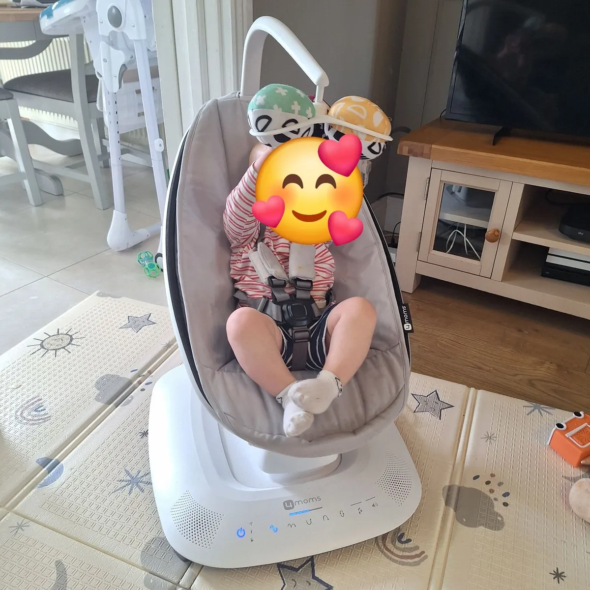 4moms MamaRoo 5 Baby Swing – Excellent Condition – - Image 2