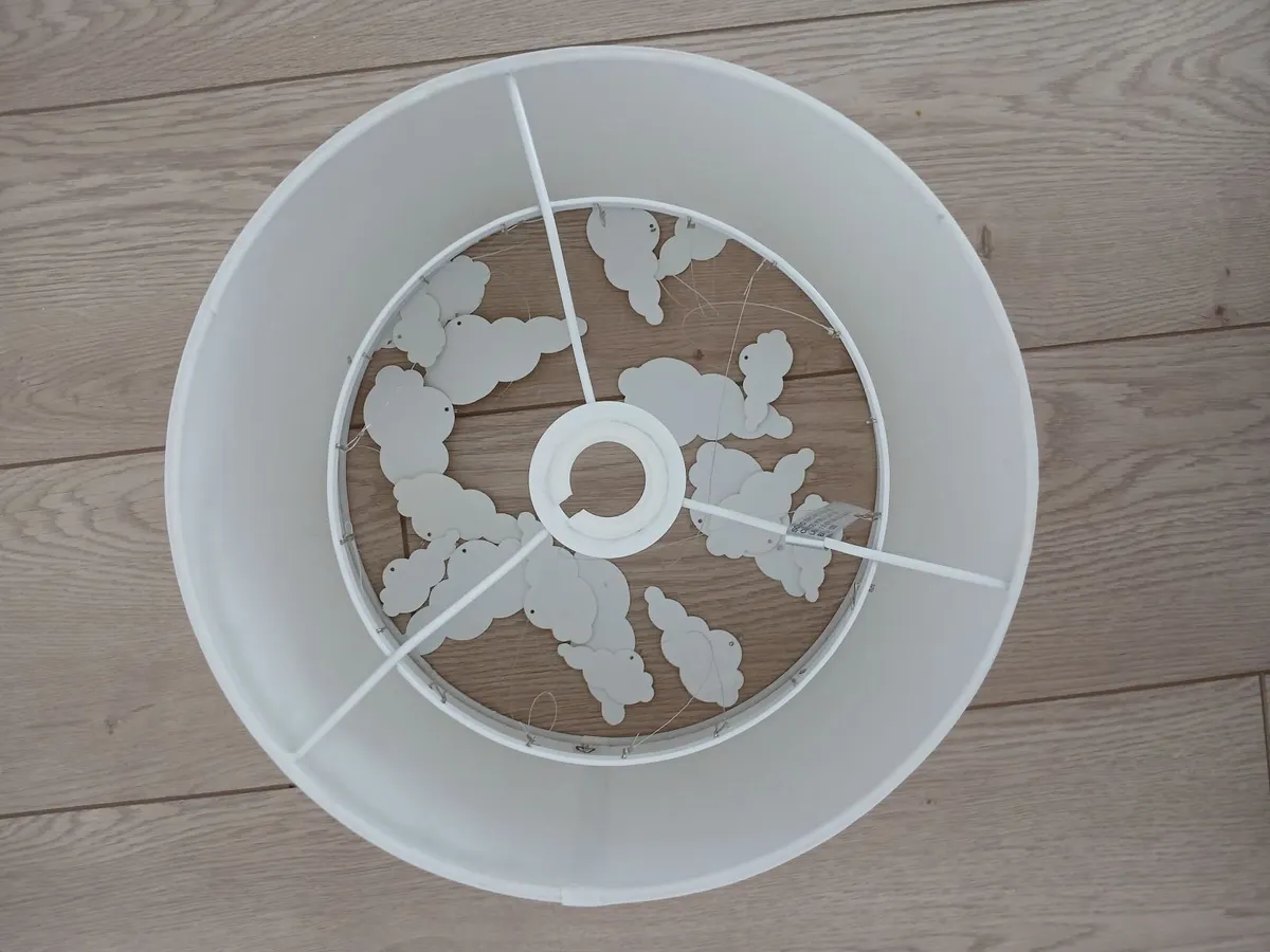 Clouds Mobile / Ceiling Lamp Shade - Easy Fit - Image 3
