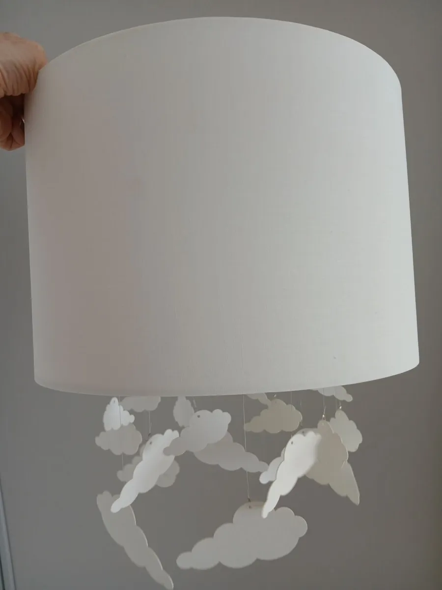 Clouds Mobile / Ceiling Lamp Shade - Easy Fit - Image 1