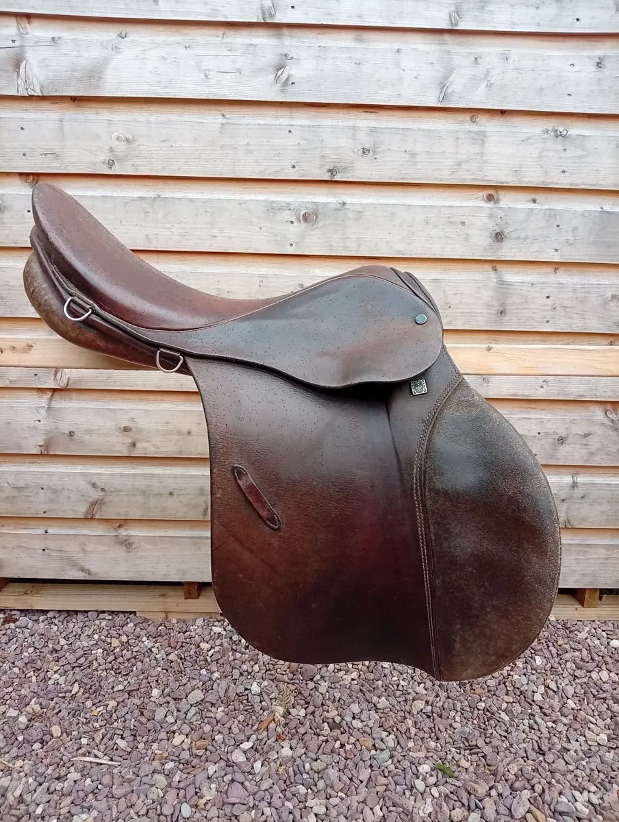 2 cheap, sound, branded saddles - Image 1