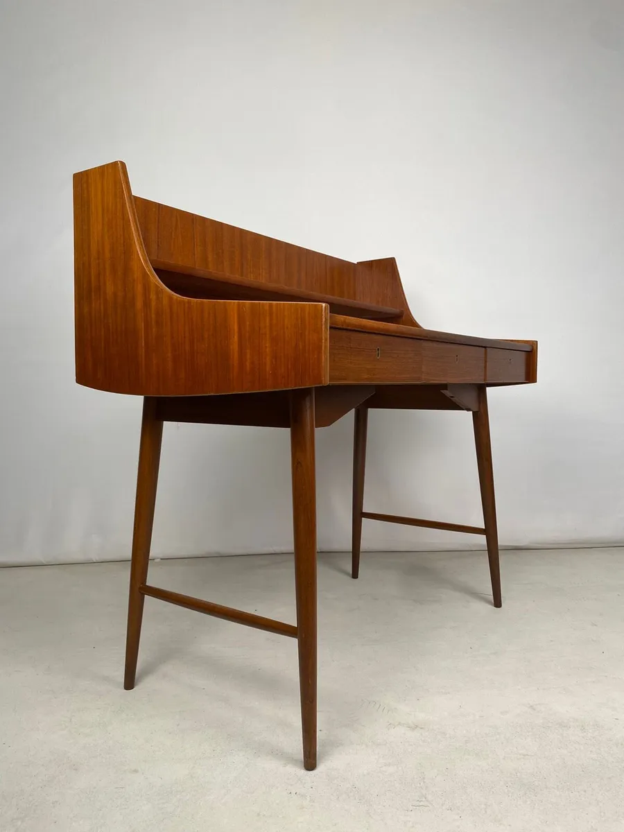 Rare Mid Century Scandinavian Desk & Chair - Image 4