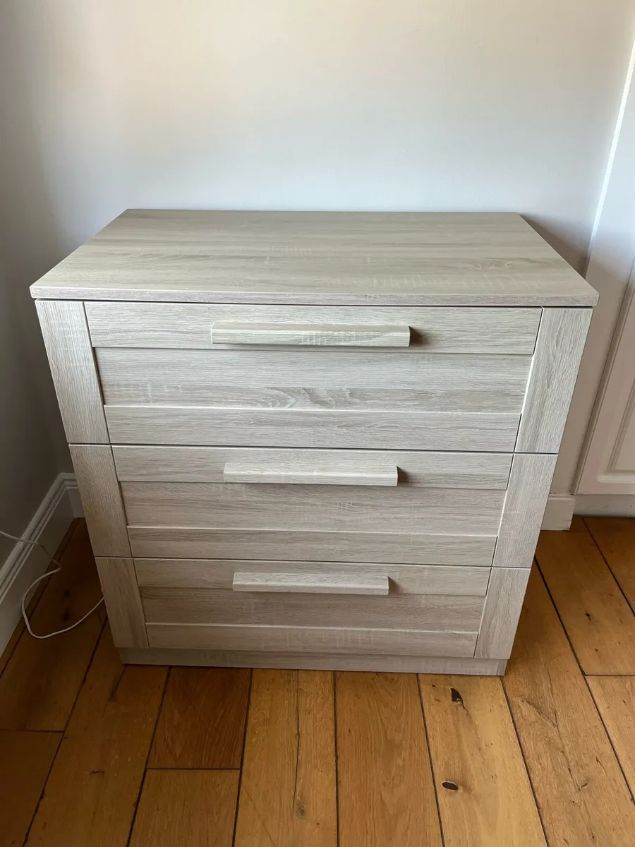 Mamas & Papas light oak Atlas dresser & changer - Image 1