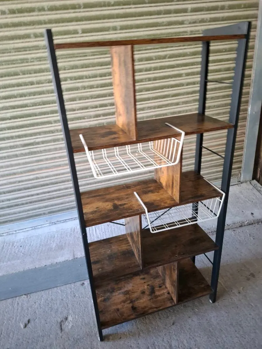 Industrial Storage Shelf/Bookcase (DELIVERY) - Image 2