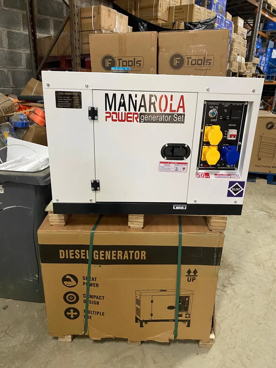 Diesel, silent generator - Image 1