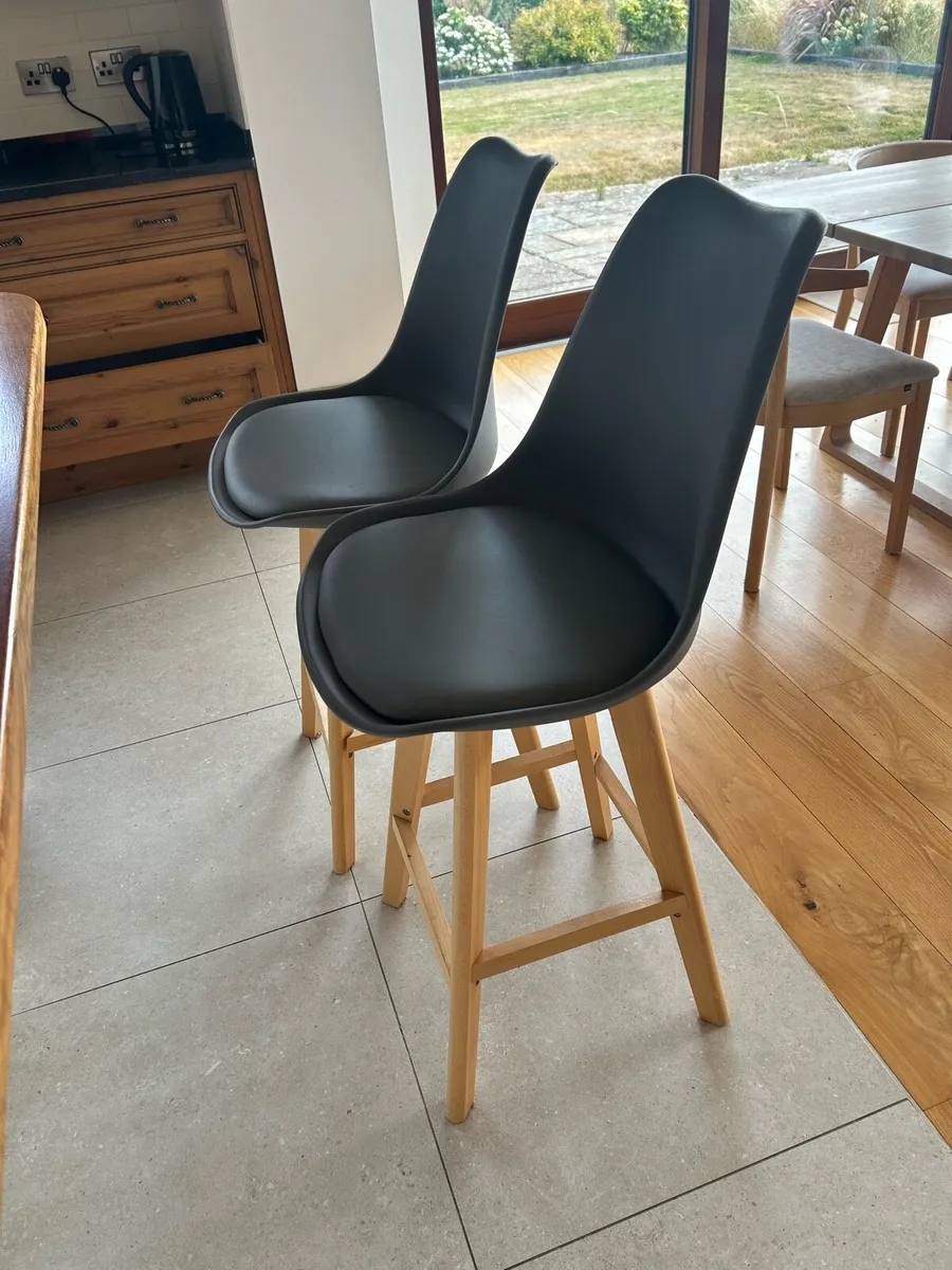 Two Bar Stools - Image 1