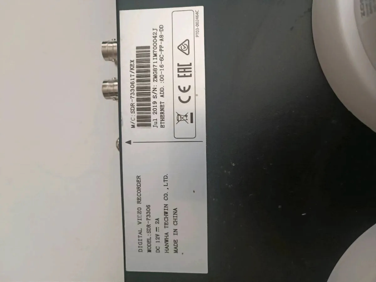 Outdoor cameras X2  +4 channel DVR and 1tb harddri - Image 2