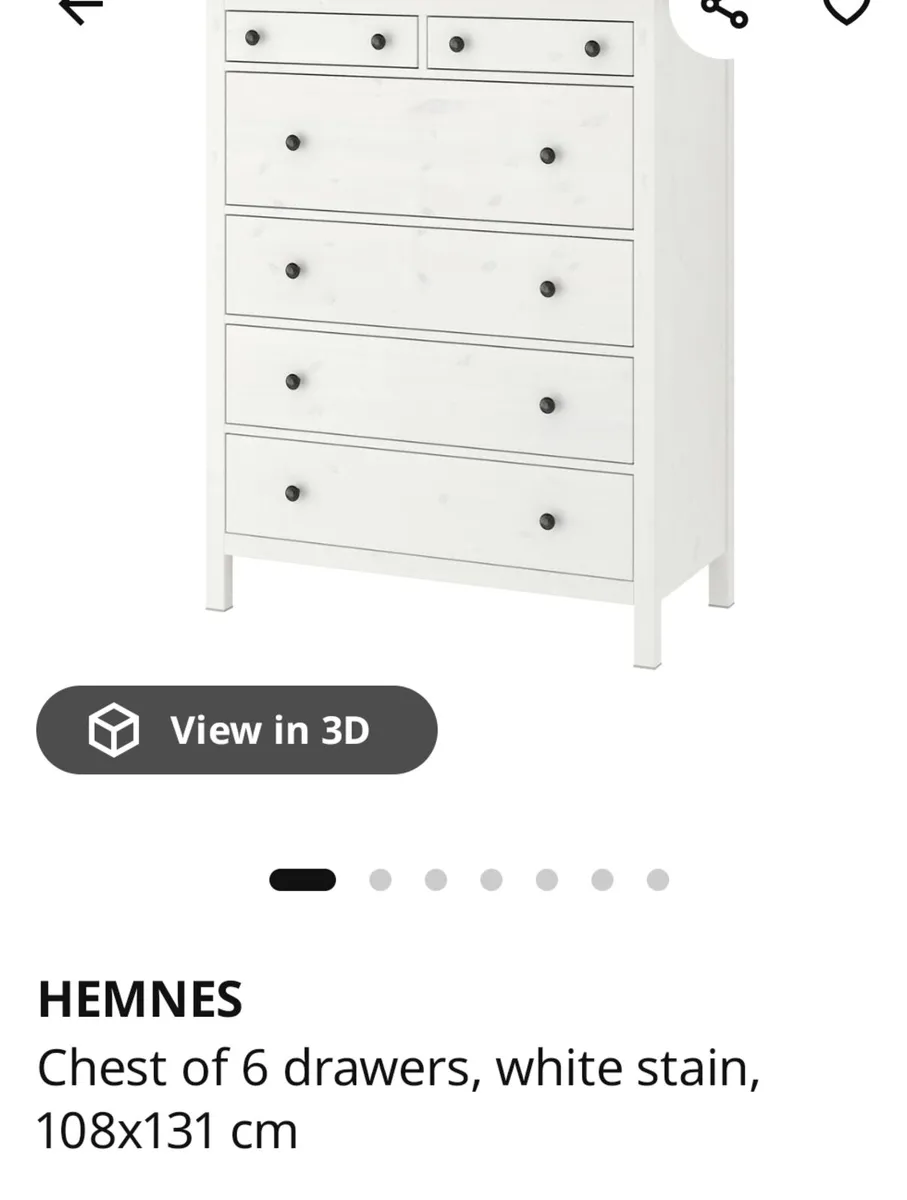 NEW Chest of Drawers - Image 3