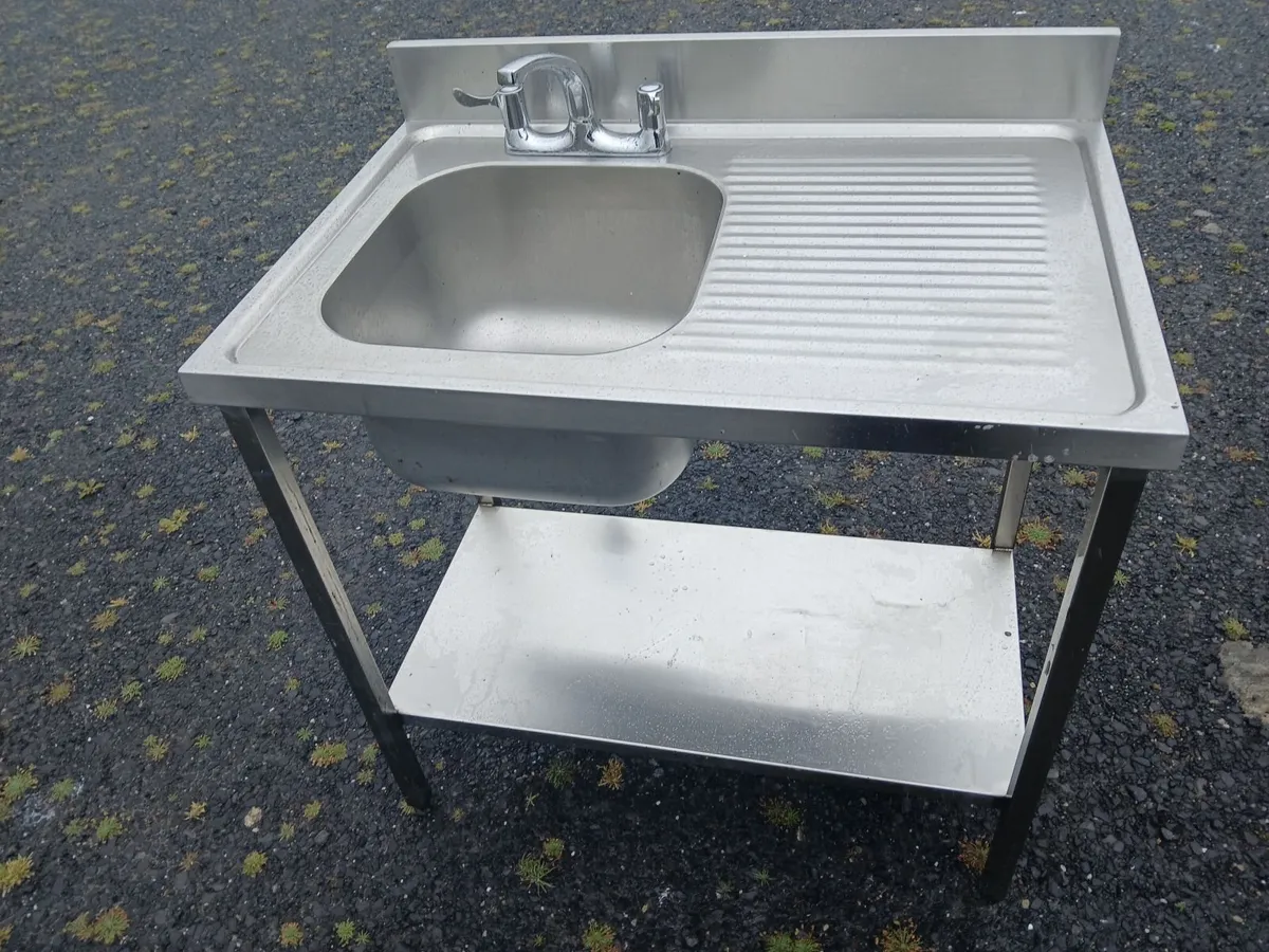 Staneless steel cabbinet  /double sink unit - Image 3
