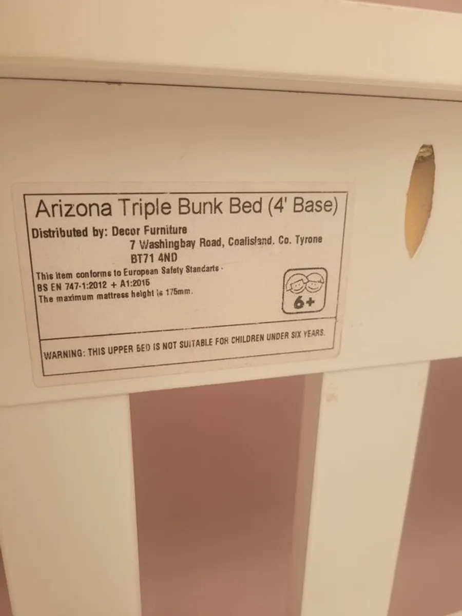 Arizona Triple Bunk Bed - Image 3