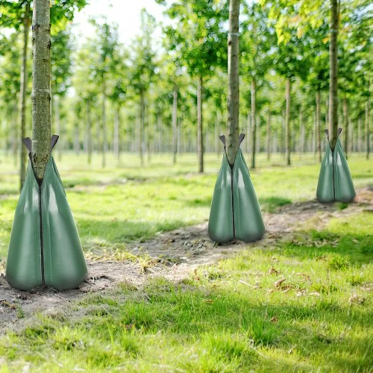 Tree Watering Bag, 4 Packs 20 Gallons Watering Bag - Image 1