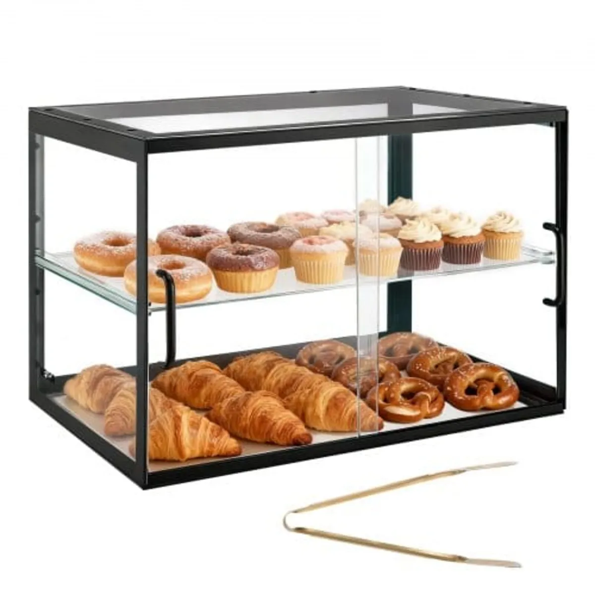 Bakery Display Case, 2-Tier Commercial Countertop - Image 1