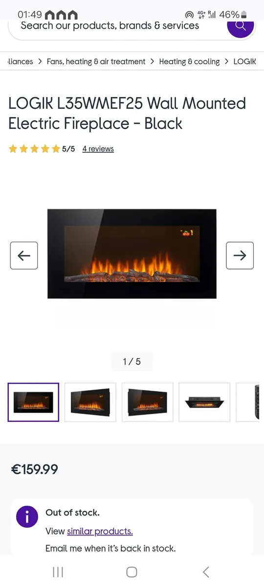 Electric fires - Image 1