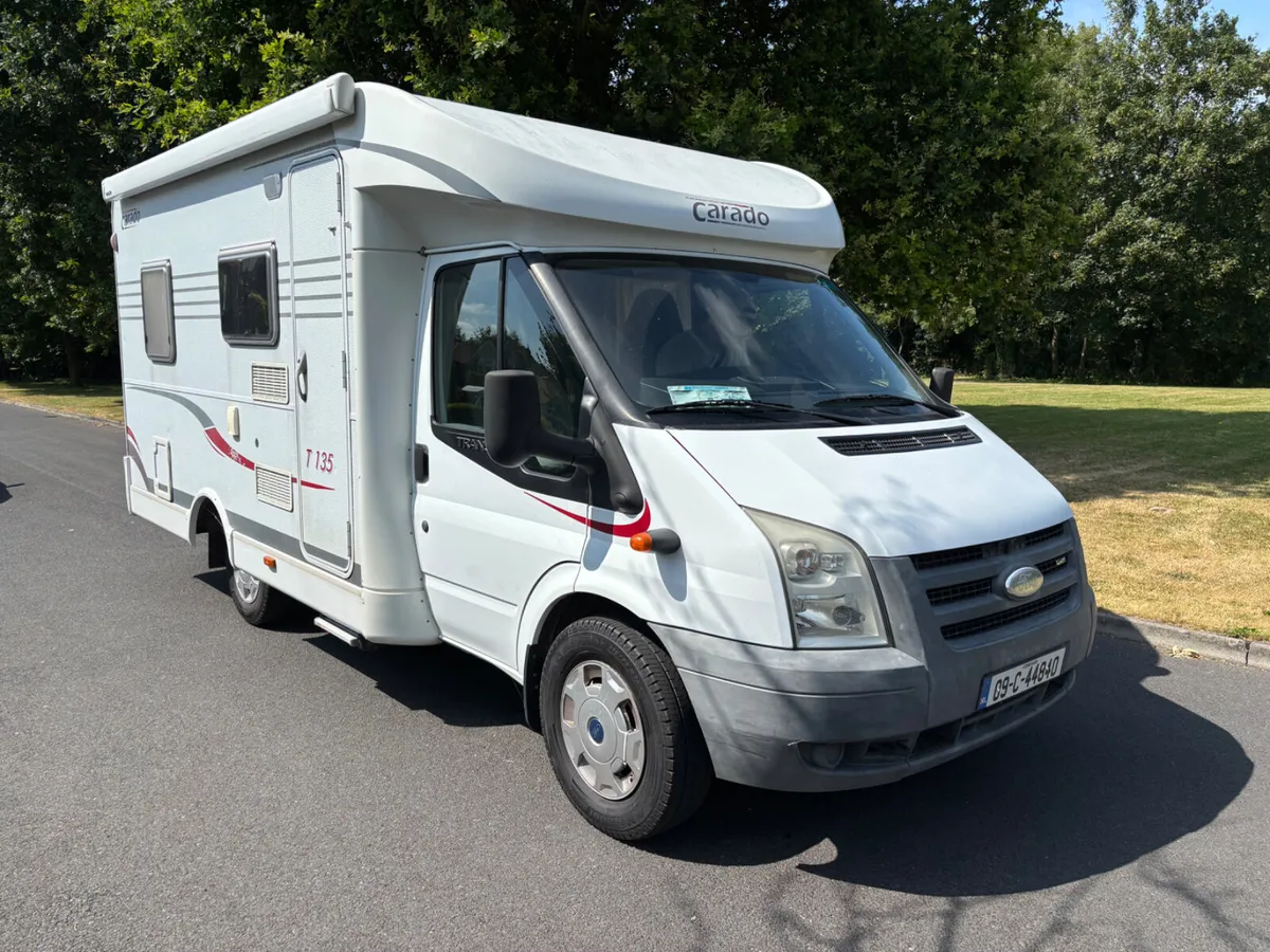 CARADO T135 LO-PROFILE FIXED REAR BED FORD TRANSIT - Image 1