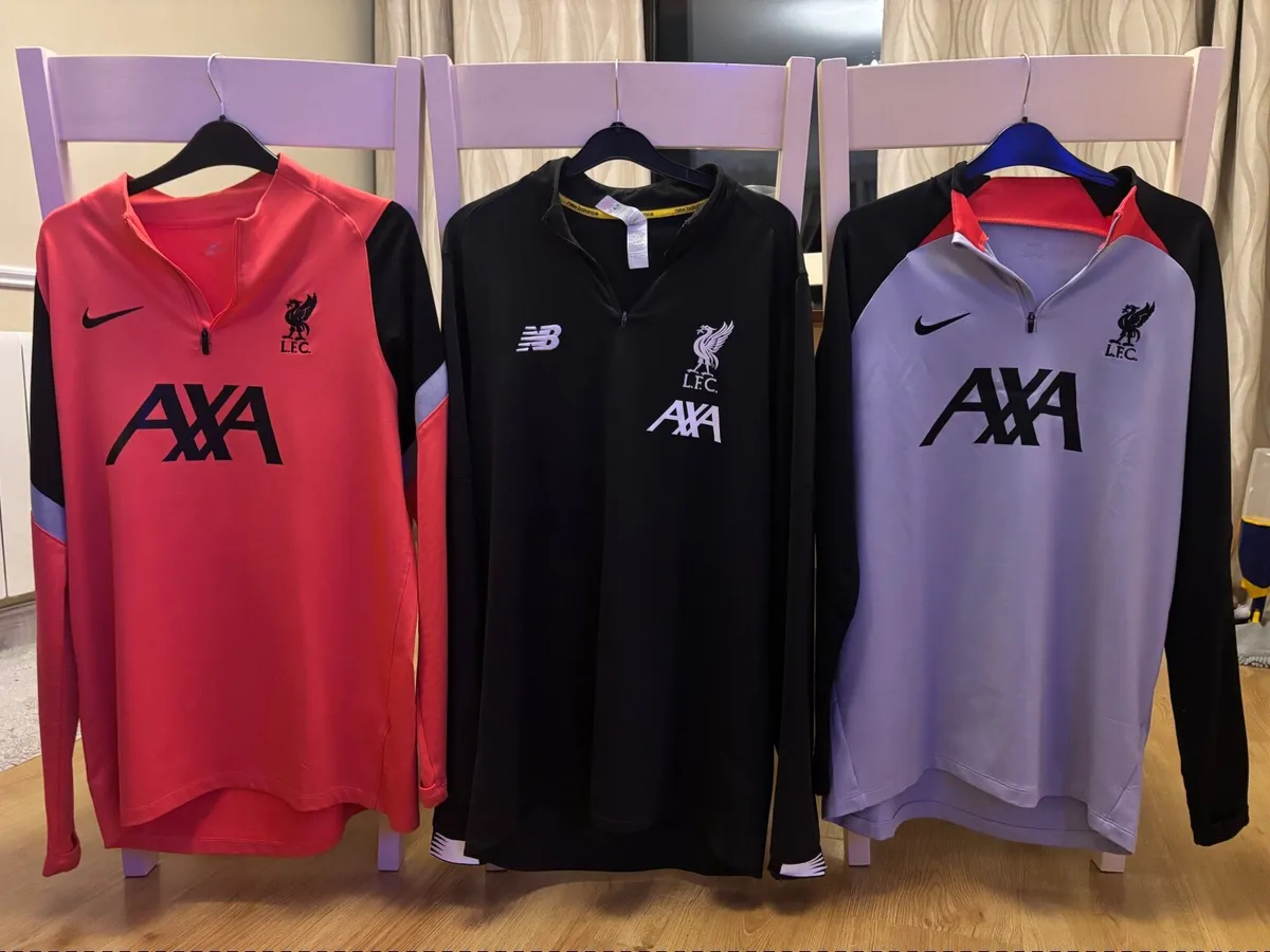 Liverpool x 3 Training Tops - Image 1