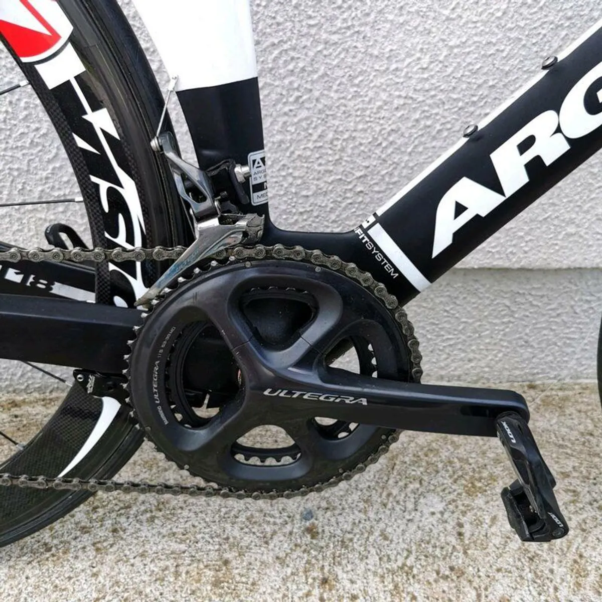 Argon 18 Carbon TT Bike 54cm Ultegra Vision Disc Wheel - Image 4