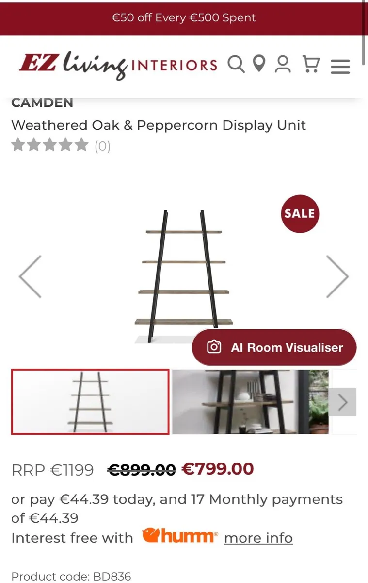 Ez living display shelf - Image 2