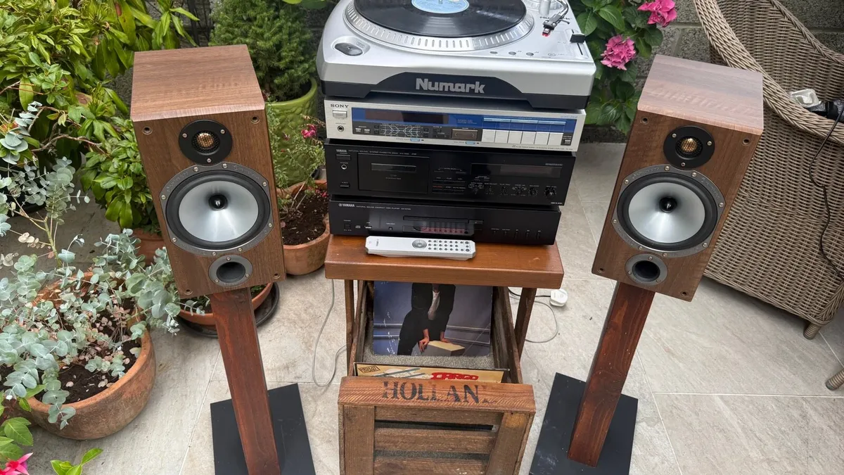 Speakers, turntable, amp, cassette deck, cd player - Image 3
