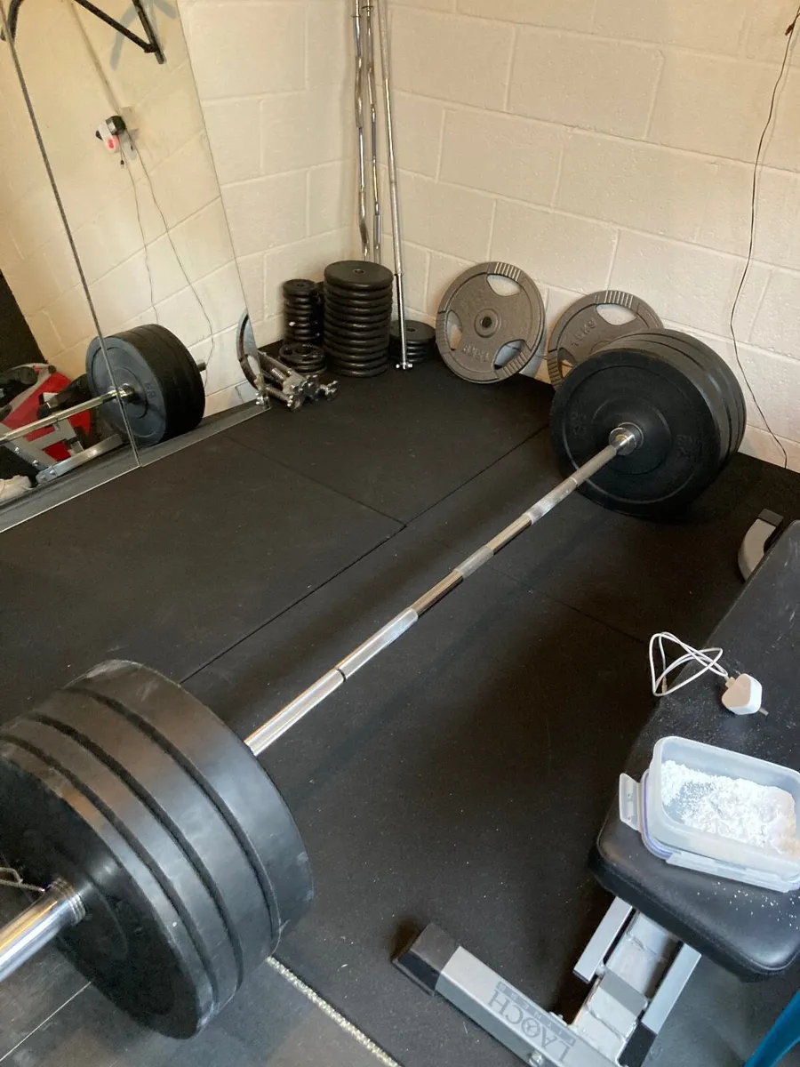 Olympic Bumper Plate Set – 127.5kg Total – €350 - Image 1