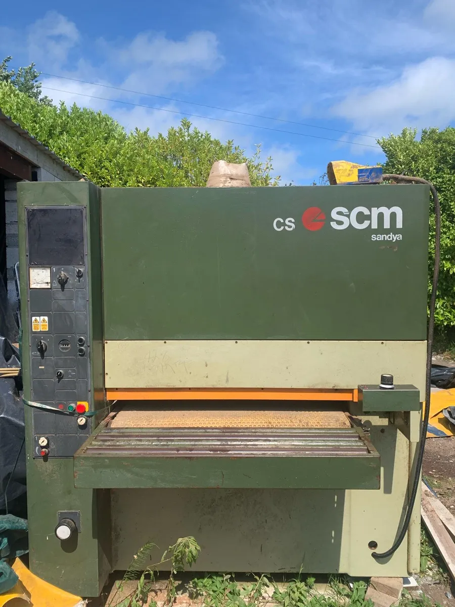 Scm drum sander - Image 1