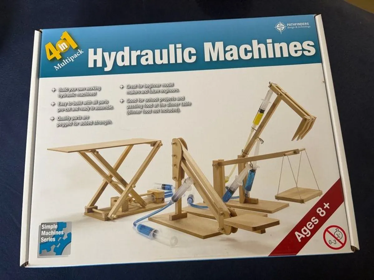 Build your own Hydraulic Machines 4 in 1 - Image 1