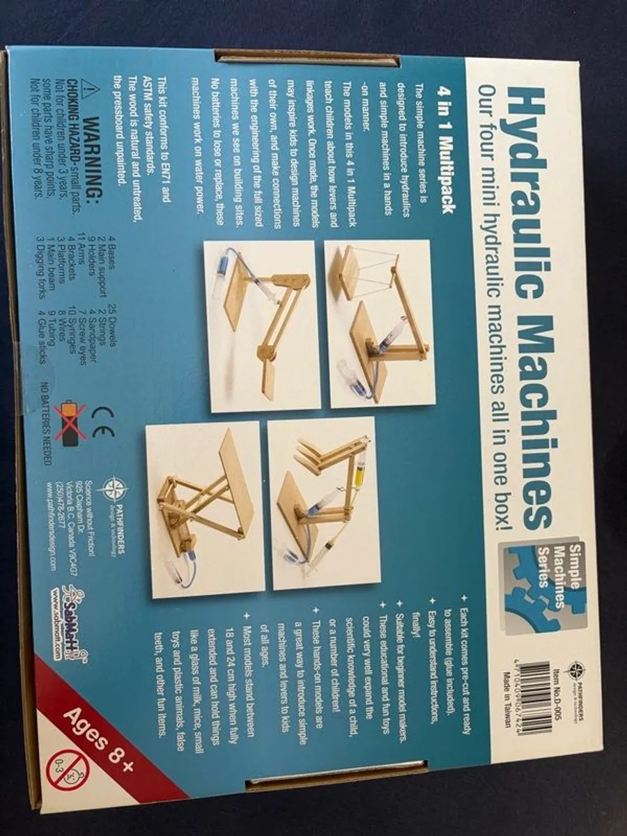 Build your own Hydraulic Machines 4 in 1 - Image 2