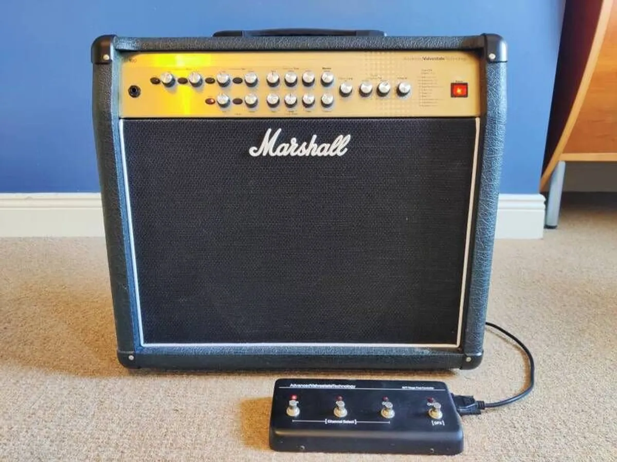 Marshall AVT100X 100W Amplifier with Original Footswitch - Image 4