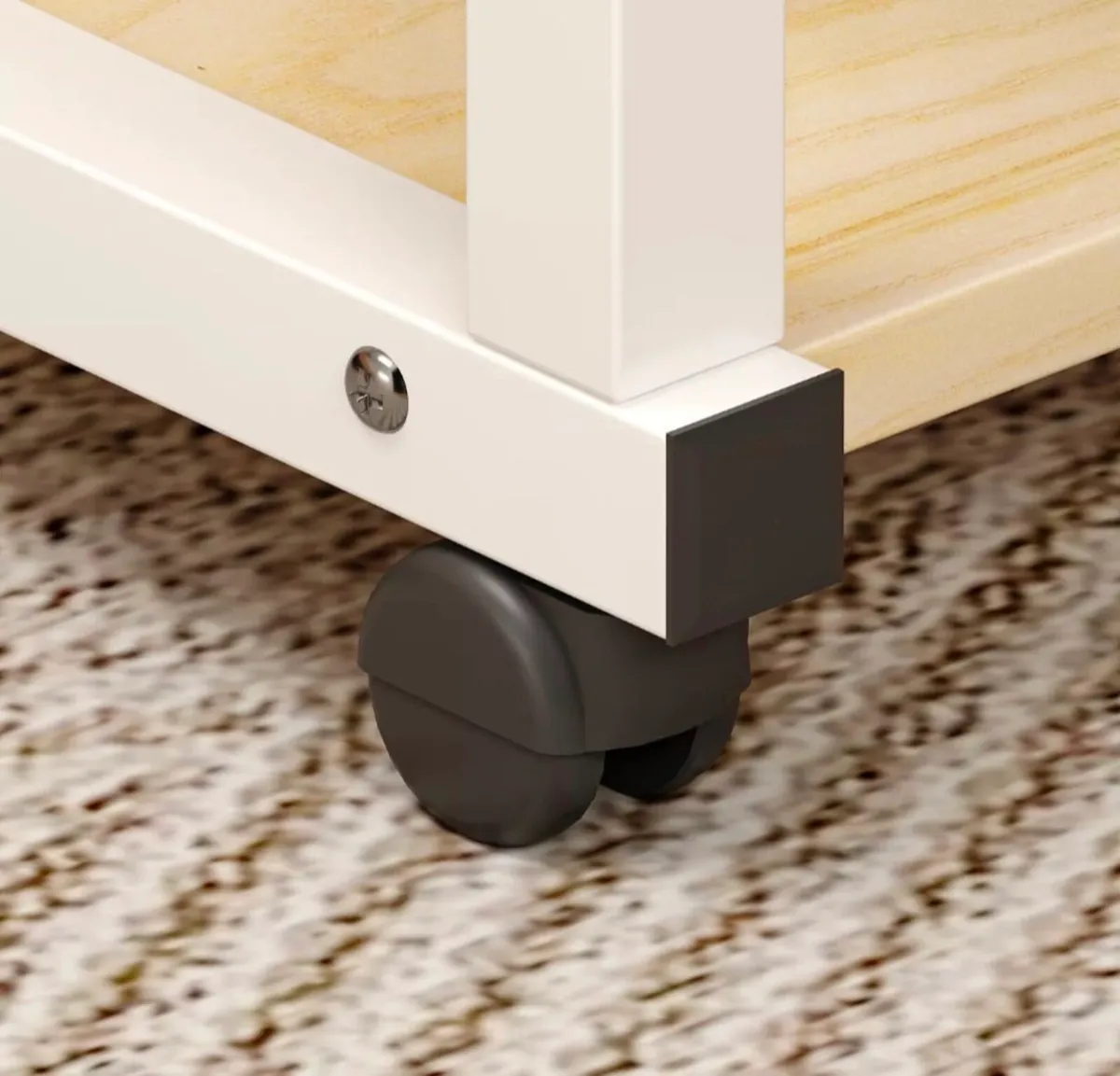 Height Adjustable Overbed Table Over Bed Desk NEW - Image 4