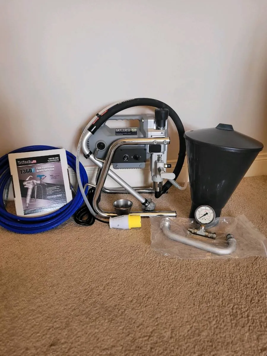 QTECH QT190 ELECTRIC AIRLESS SPRAYER - Image 1