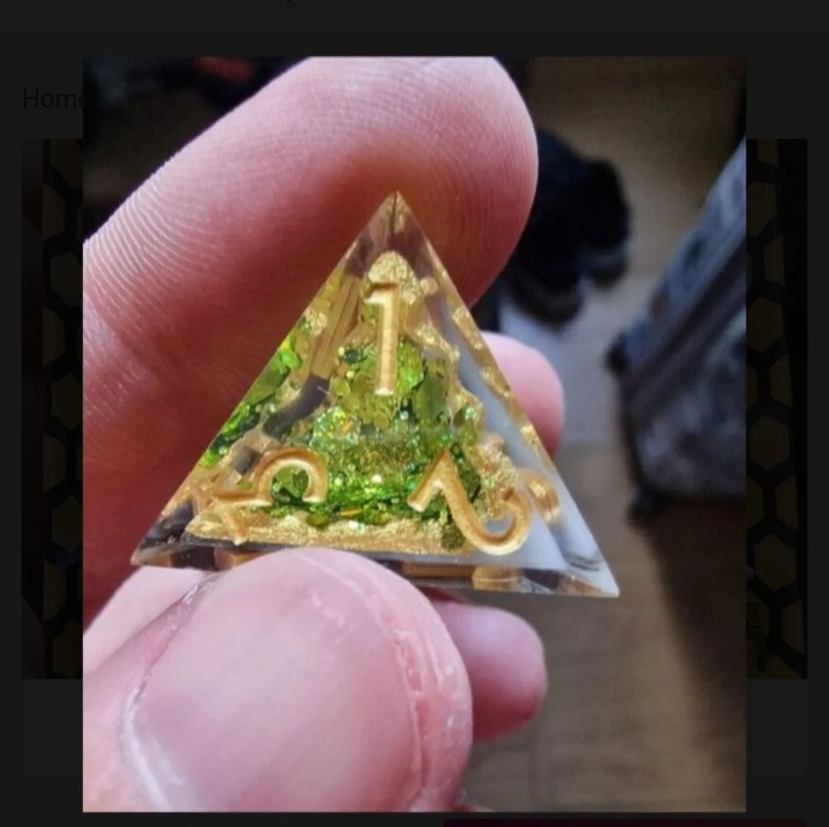 premium Dungeons & Dragons resin dice - Image 4
