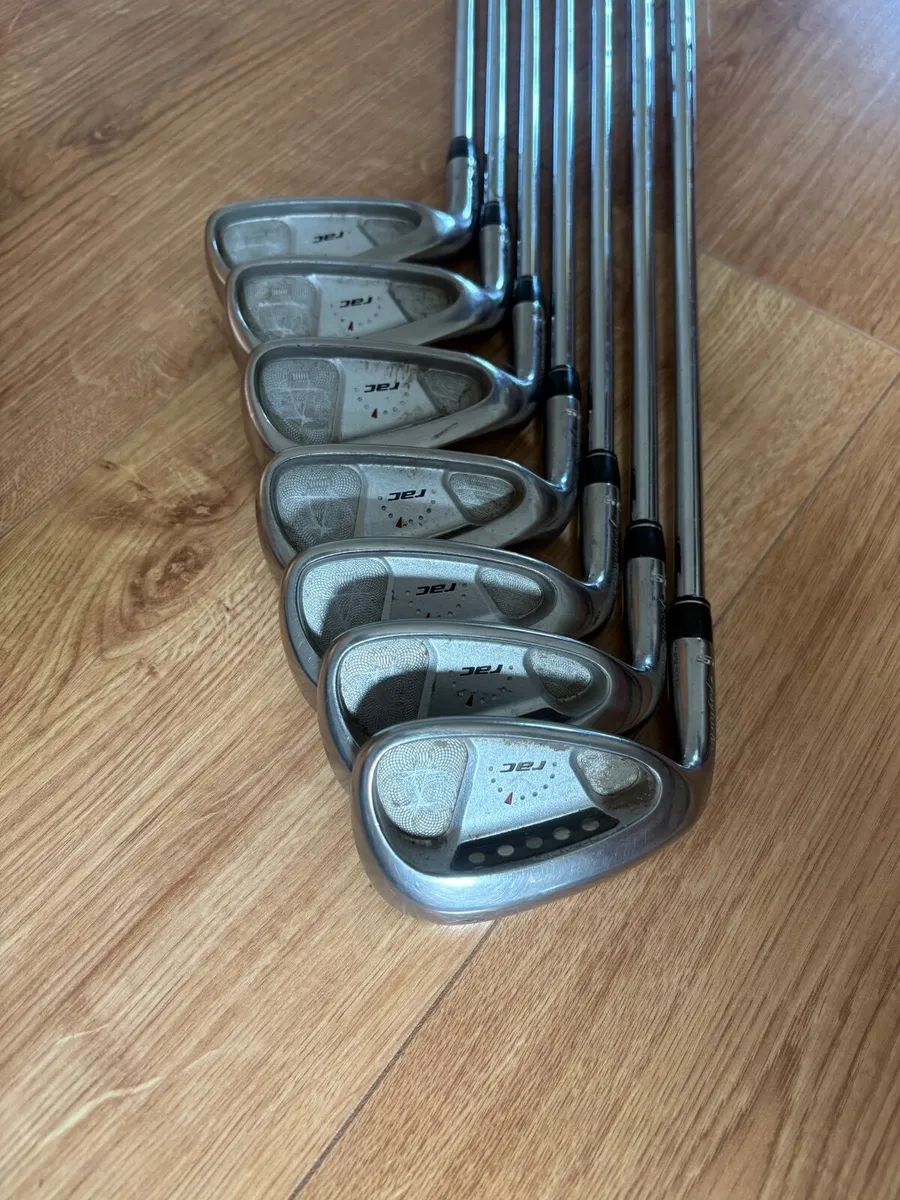 Left Hand Taylormade RAC Irons - Image 2