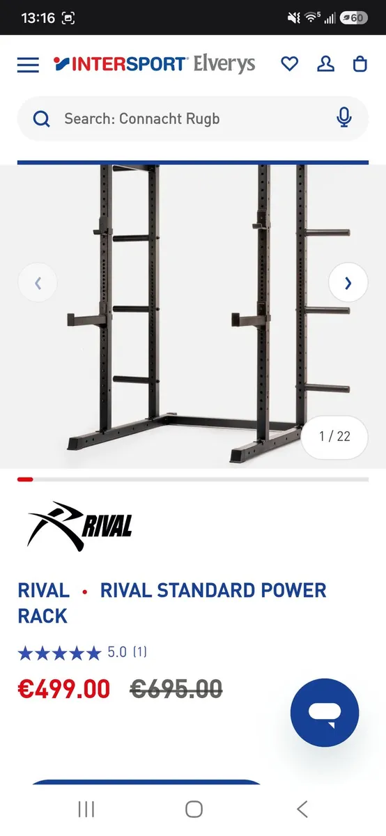 Weight set with rack and bench - Image 3