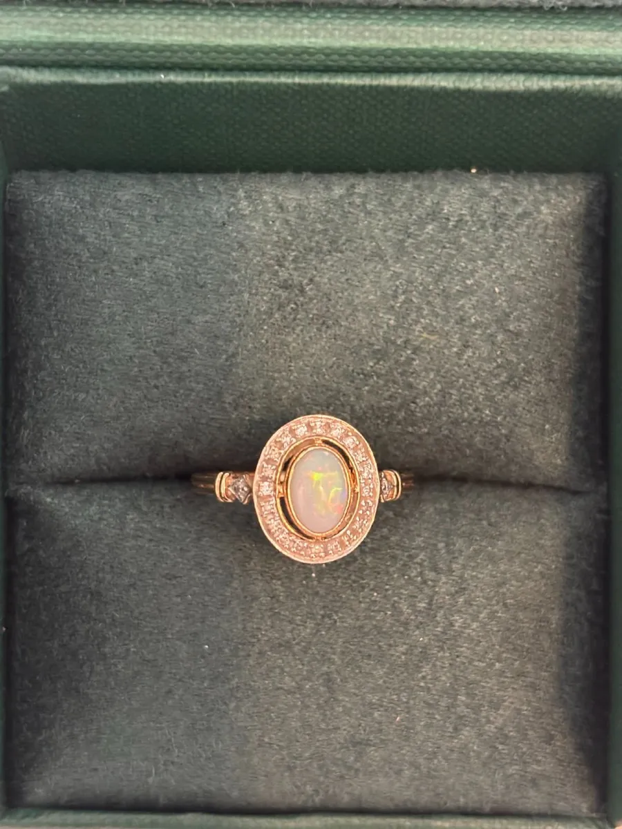 Opal and Diamond Ring - Image 4