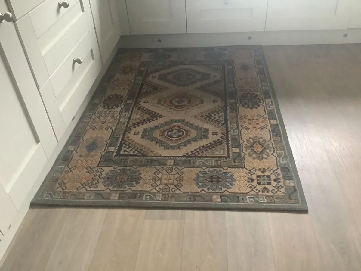 Rug Green Mix Colours - Image 1