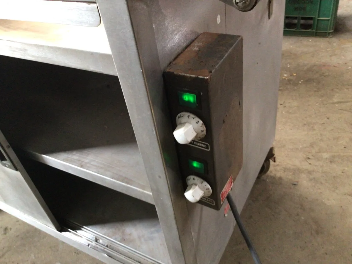 Stainless Steel Hot Food Catering Trolley - Image 3