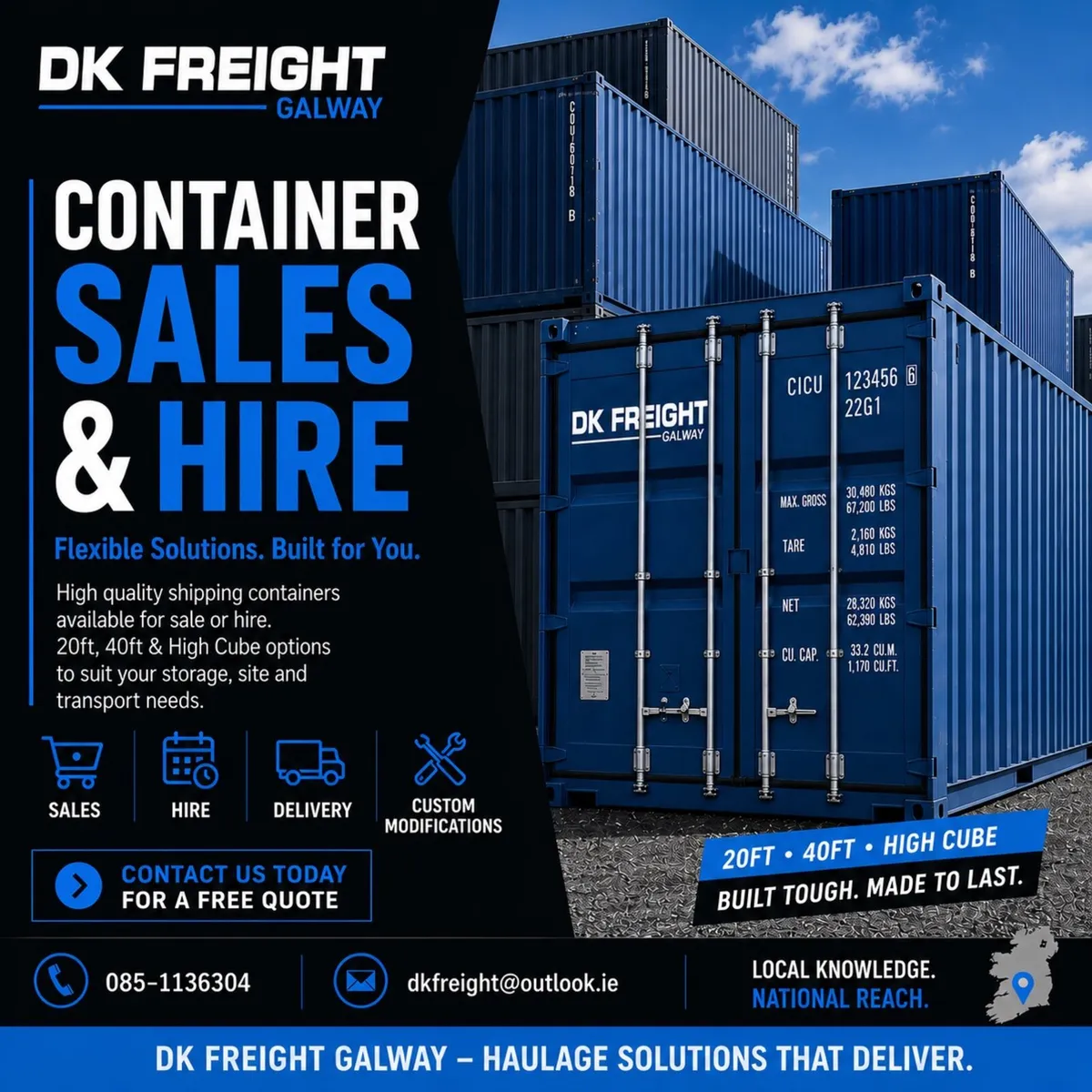 20ft Used Containers - Image 1