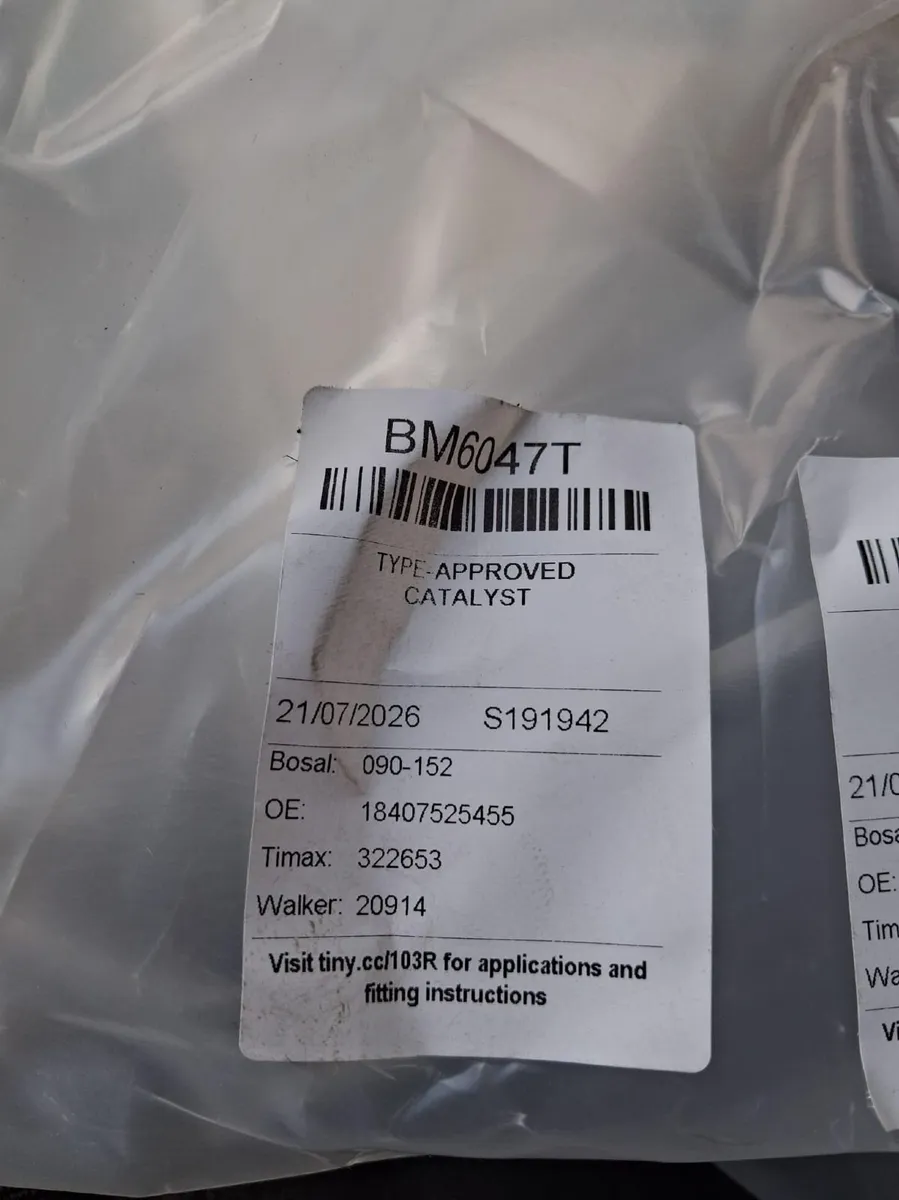 BMW Catalytic Converter - EEC BM6047T - Image 1