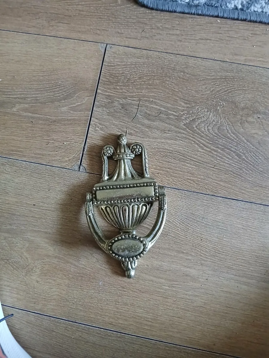 Vintage Georgian style brass door Knocker