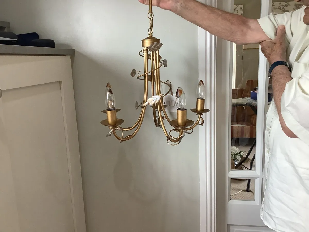 5 Arm Chandelier - Image 3