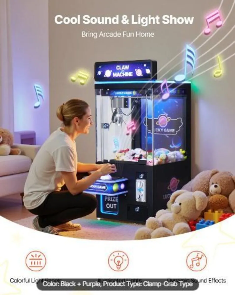 Claw Crane Machine, Medium-Sized - Image 3